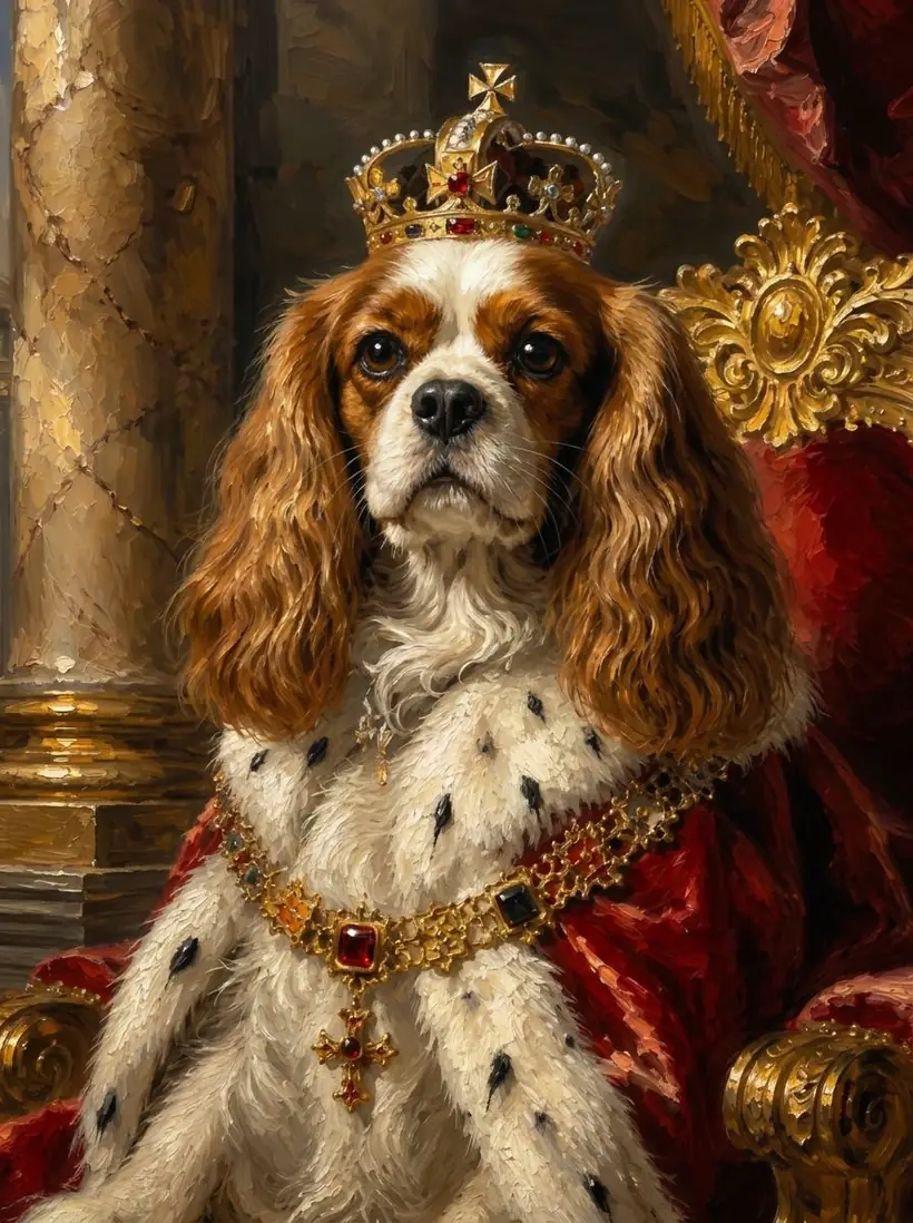 The Sovereign — framed portrait